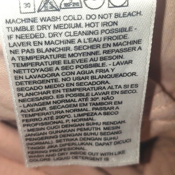 Levis 511 34 Longline Skinny High Rise Coral Pink Distressed Shorts - Picture 11 of 11